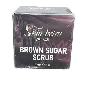 Skin Betru By‎ Nik Brown Sugar Scrub 8.8 fl. oz New! GIFT Bath Beauty Skin Care